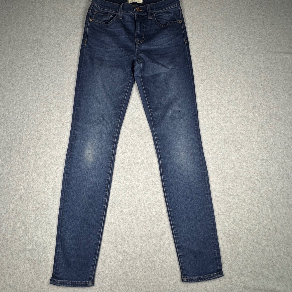 Madewell Roadtripper Skinny Jeans Dark Wash Indigo 26 G1627